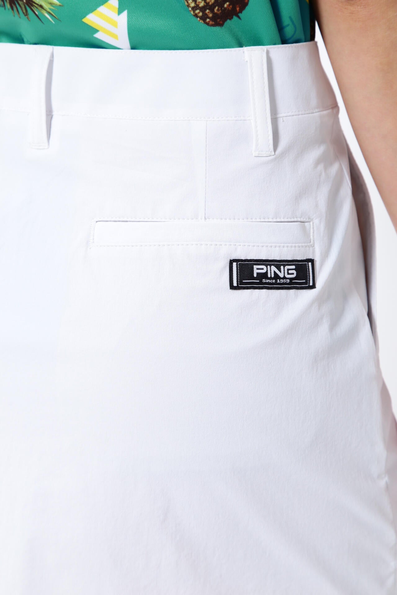 【PING APPAREL】【オンライン限定】ナイロンワッシャーストレッチスカート <NATIVE> (LADIES)