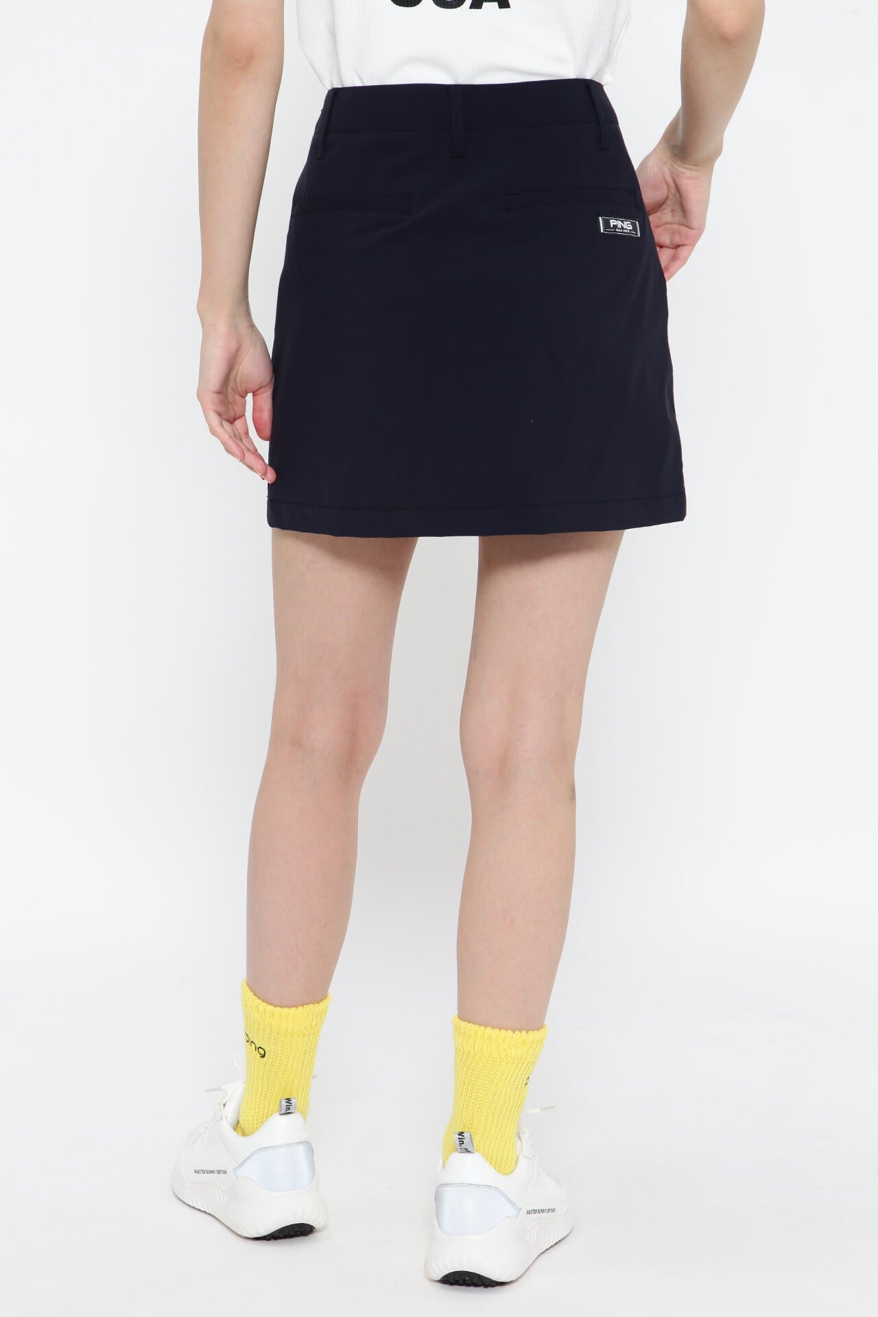 【PING APPAREL】【オンライン限定】ナイロンワッシャーストレッチスカート <NATIVE> (LADIES)