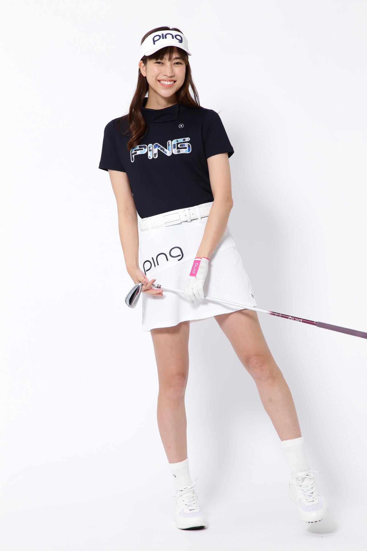 【PING APPAREL】裏ワッフル4WAYストレッチスカート <NATIVE> (LADIES)