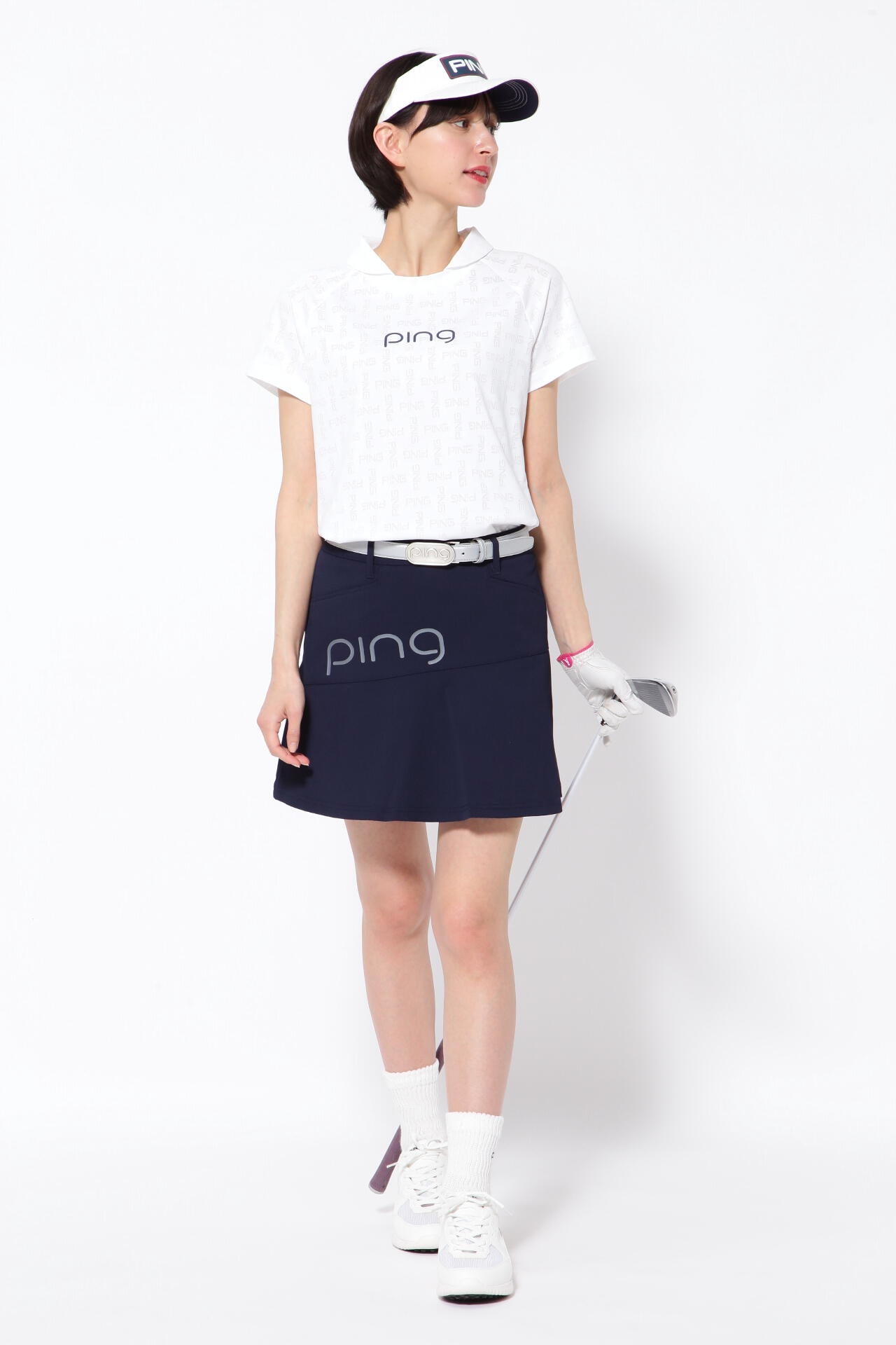 【PING APPAREL】裏ワッフル4WAYストレッチスカート <NATIVE> (LADIES)