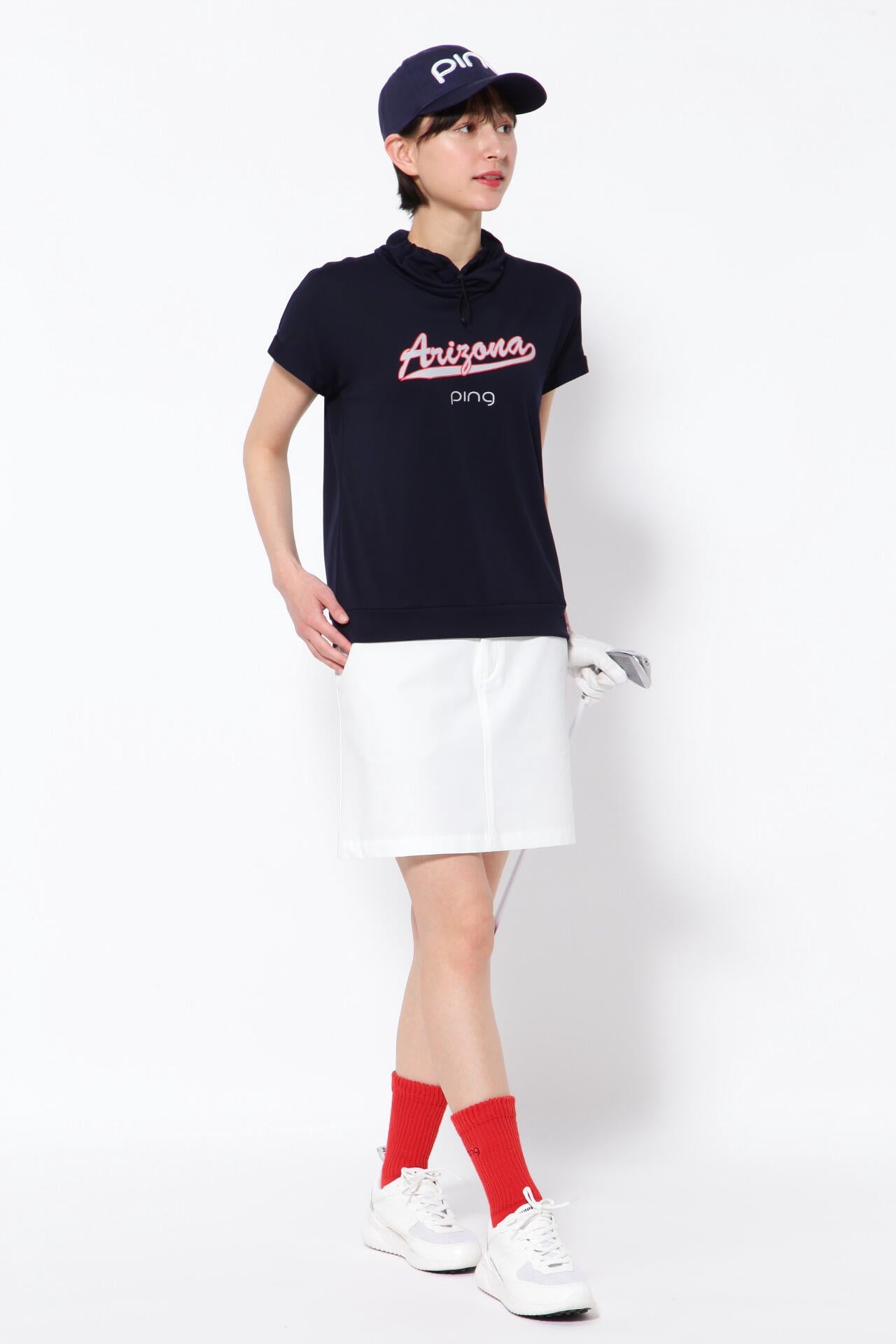【PING APPAREL】10色 4WAYストレッチスカート <NATIVE> (LADIES)