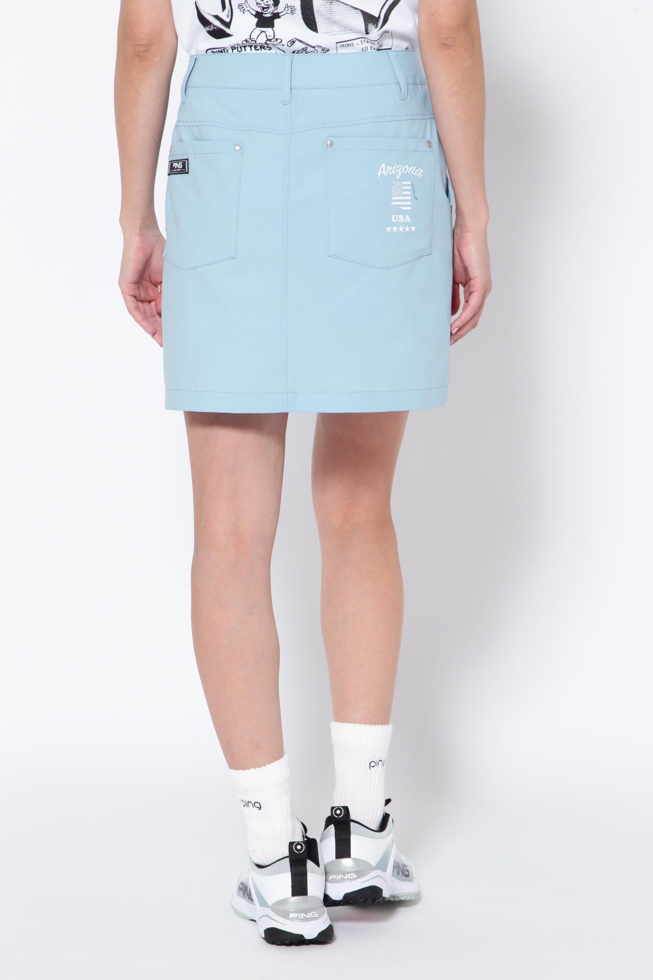 【PING APPAREL】10色 4WAYストレッチスカート <NATIVE> (LADIES)