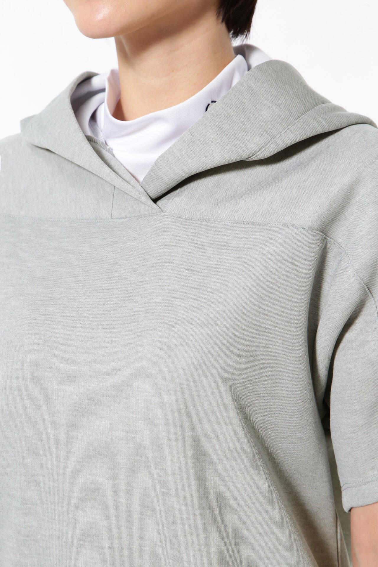 【PING APPAREL】ドライマスターダンボール半袖スウェットフーディ <PRODUCT ADDITION> (LADIES)