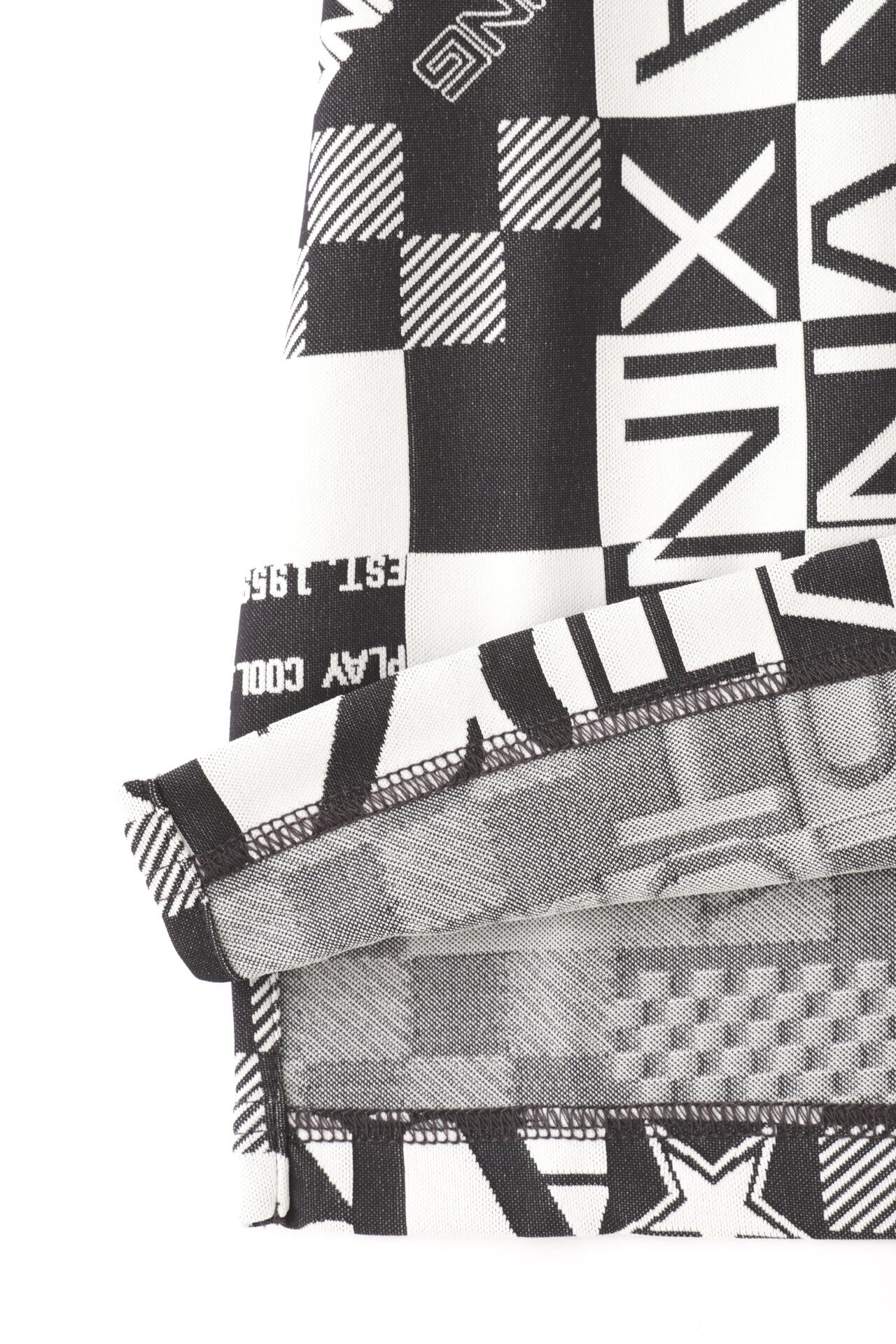 【PING APPAREL】アリゾナダミエ 半袖ジャガードハイネックカットソー <NATIVE> (LADIES)