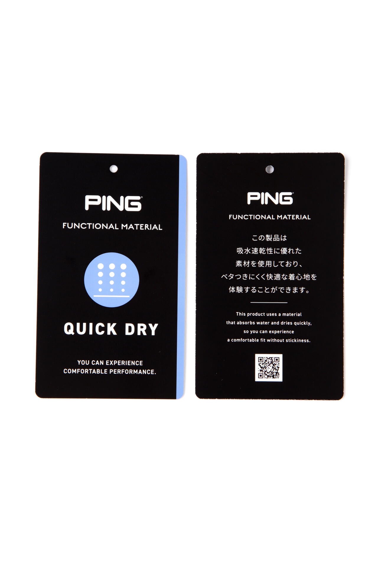【PING APPAREL】コットンライクカノコ半袖モックネックカットソー <NATIVE> (LADIES)