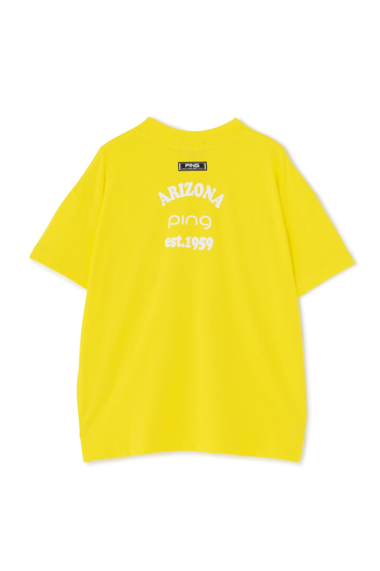 【PING APPAREL】綿ポリエステル天竺 ビッグシルエット 10色 半袖ハイネックカットソー <NATIVE> (LADIES)