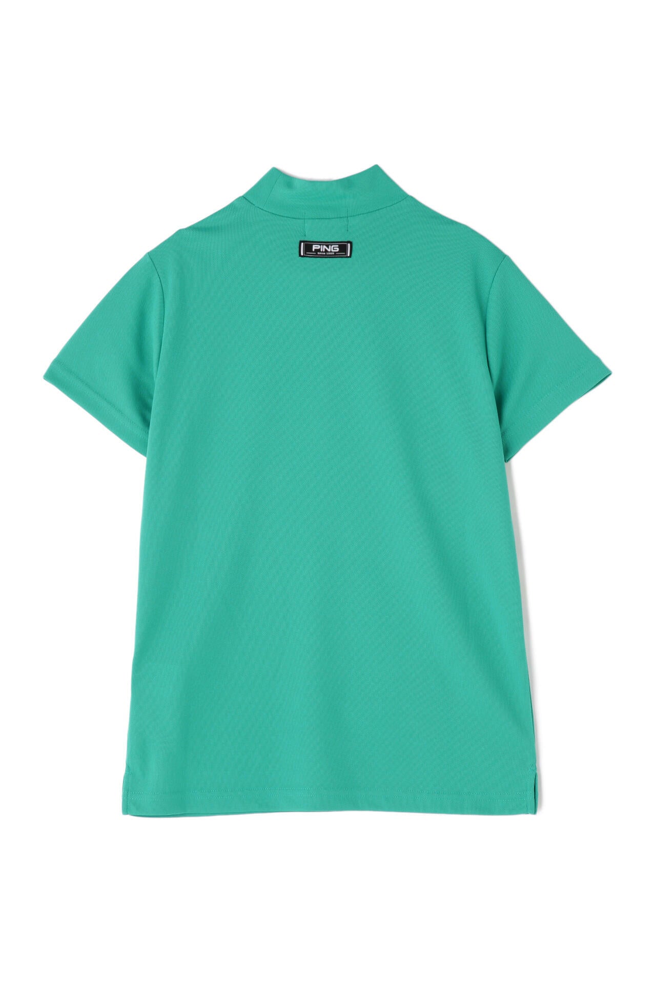 【PING APPAREL】ポリエステルカノコ 10色 半袖ハイネックカットソー <NATIVE> (LADIES)
