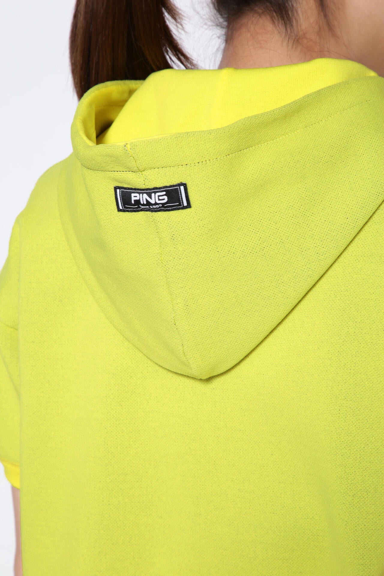 【PING APPAREL】アリゾナ半袖ニットフーディプルオーバー <NATIVE> (LADIES)