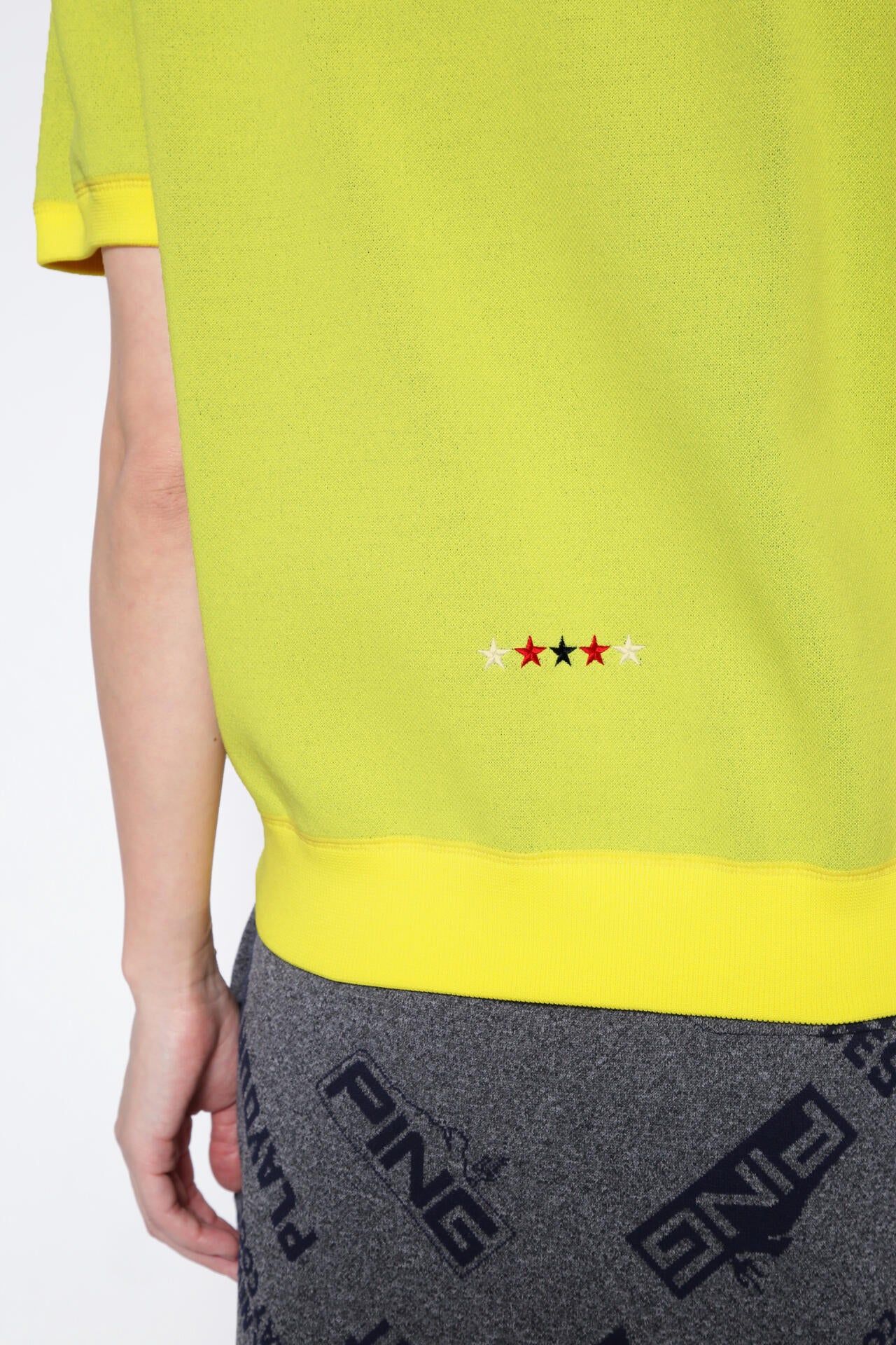 【PING APPAREL】アリゾナ半袖ニットフーディプルオーバー <NATIVE> (LADIES)