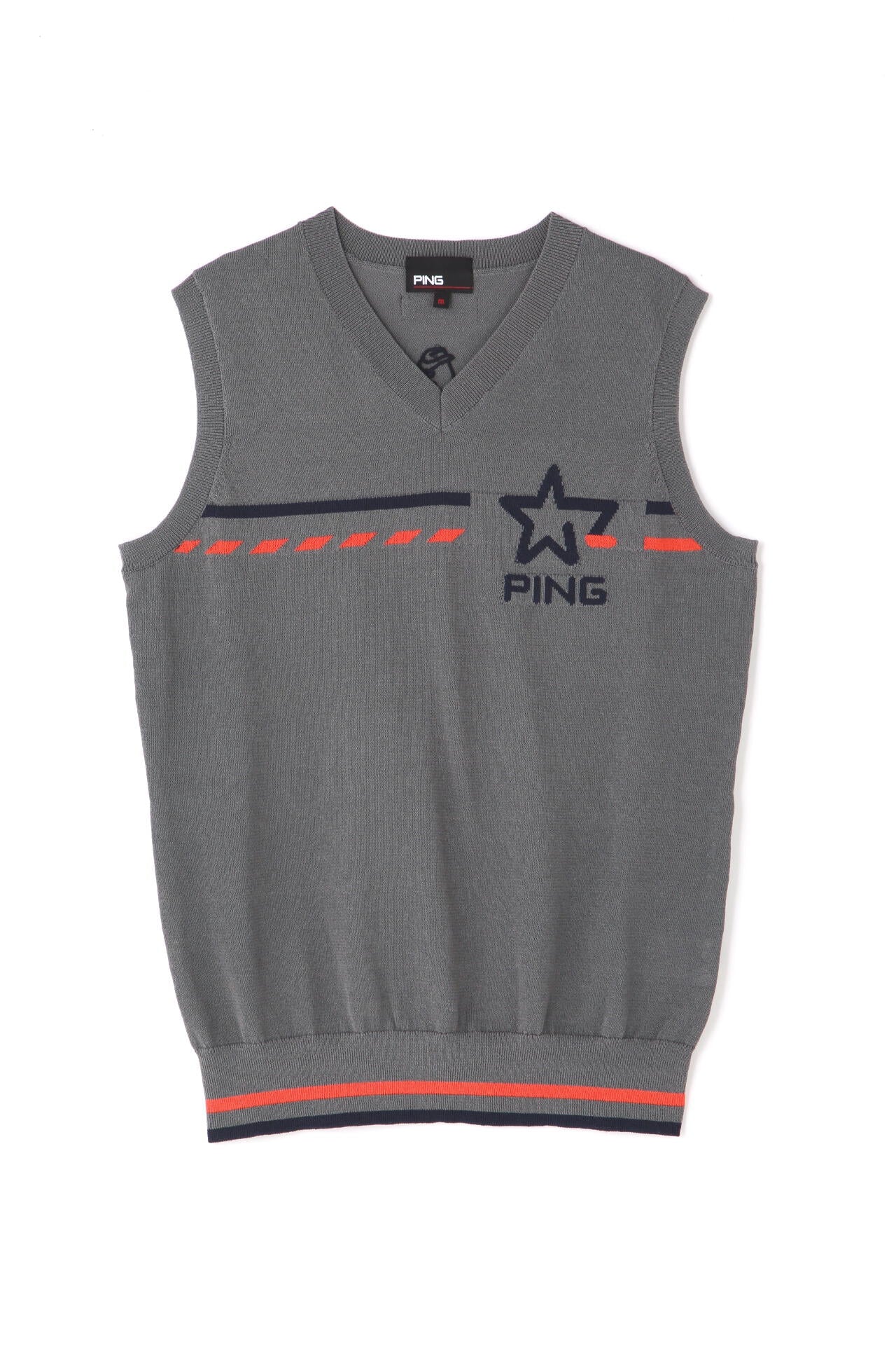 【PING APPAREL】AZジャガードVネックニットベスト <NATIVE> (LADIES)