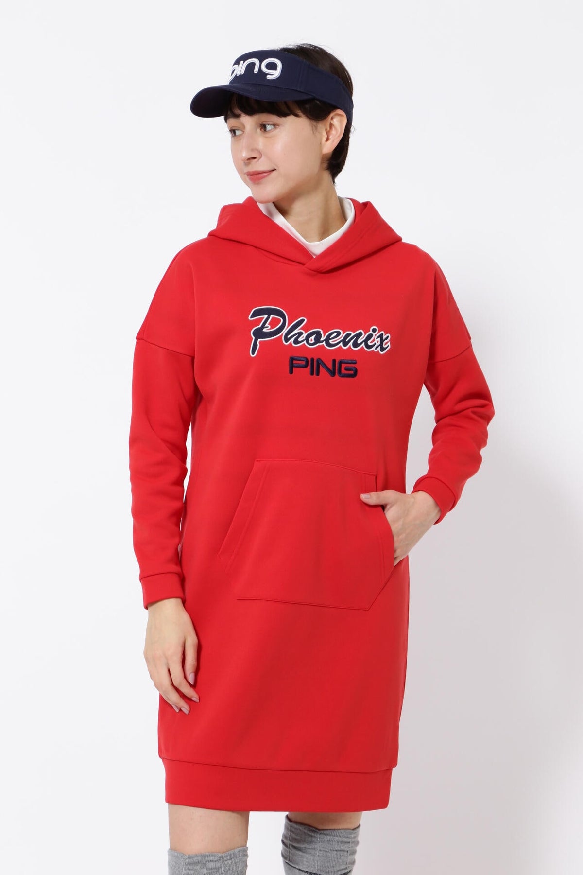 【PING APPAREL】フーディーワンピース <NATIVE> (LADIES)