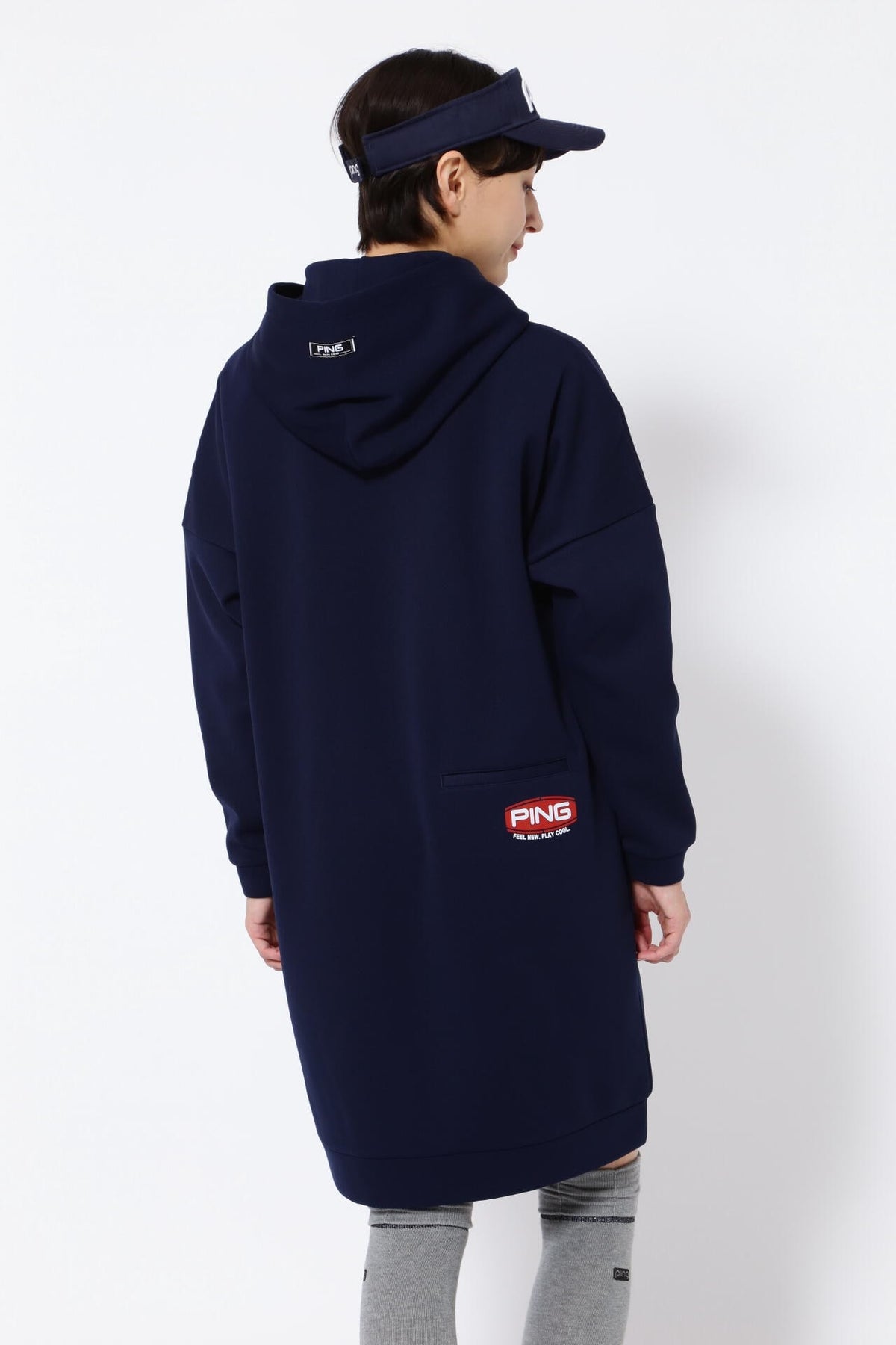 【PING APPAREL】フーディーワンピース <NATIVE> (LADIES)