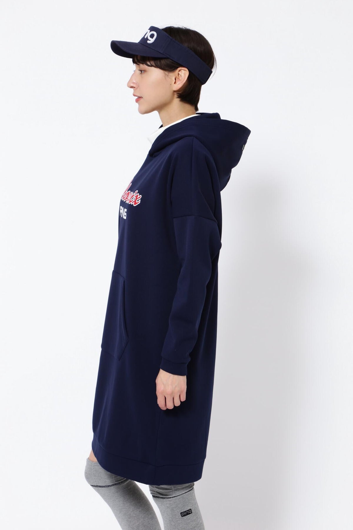【PING APPAREL】フーディーワンピース <NATIVE> (LADIES)