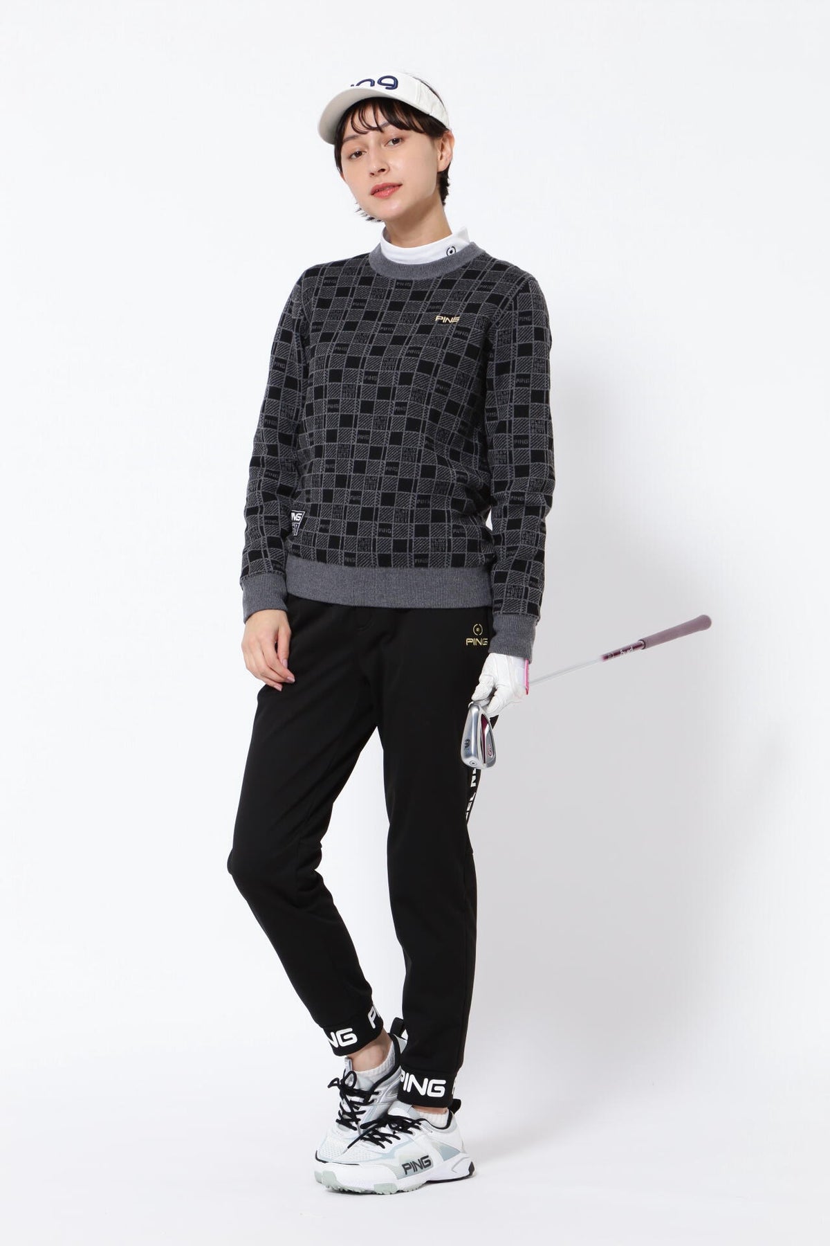 【PING APPAREL】ジョガーパンツ <GOLD> (LADIES)