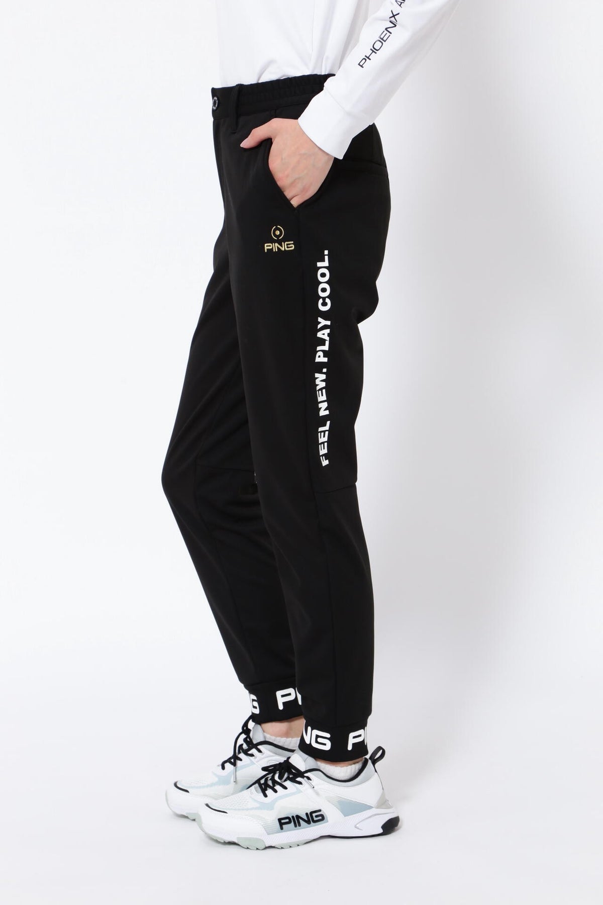 【PING APPAREL】ジョガーパンツ <GOLD> (LADIES)
