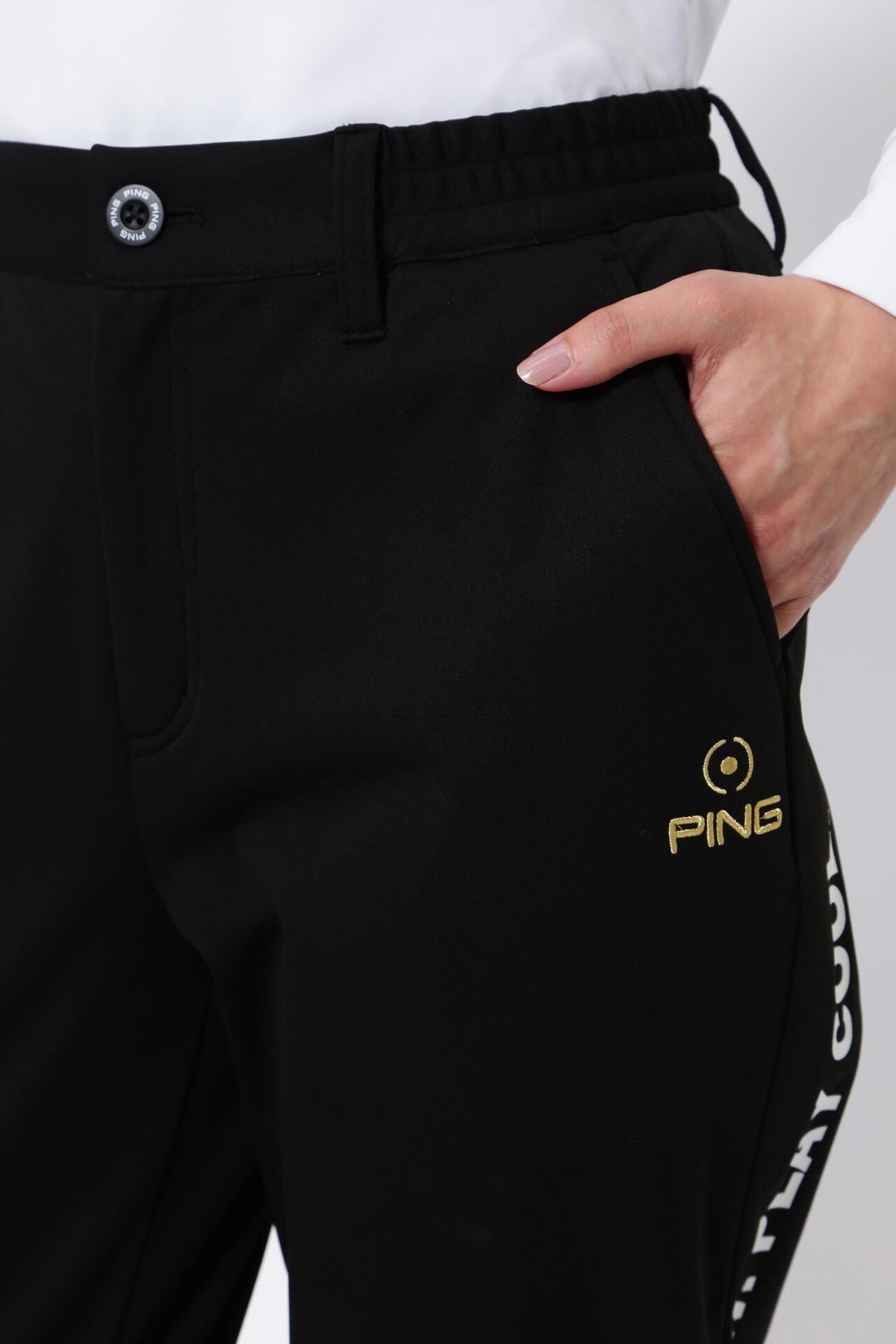 【PING APPAREL】ジョガーパンツ <GOLD> (LADIES)