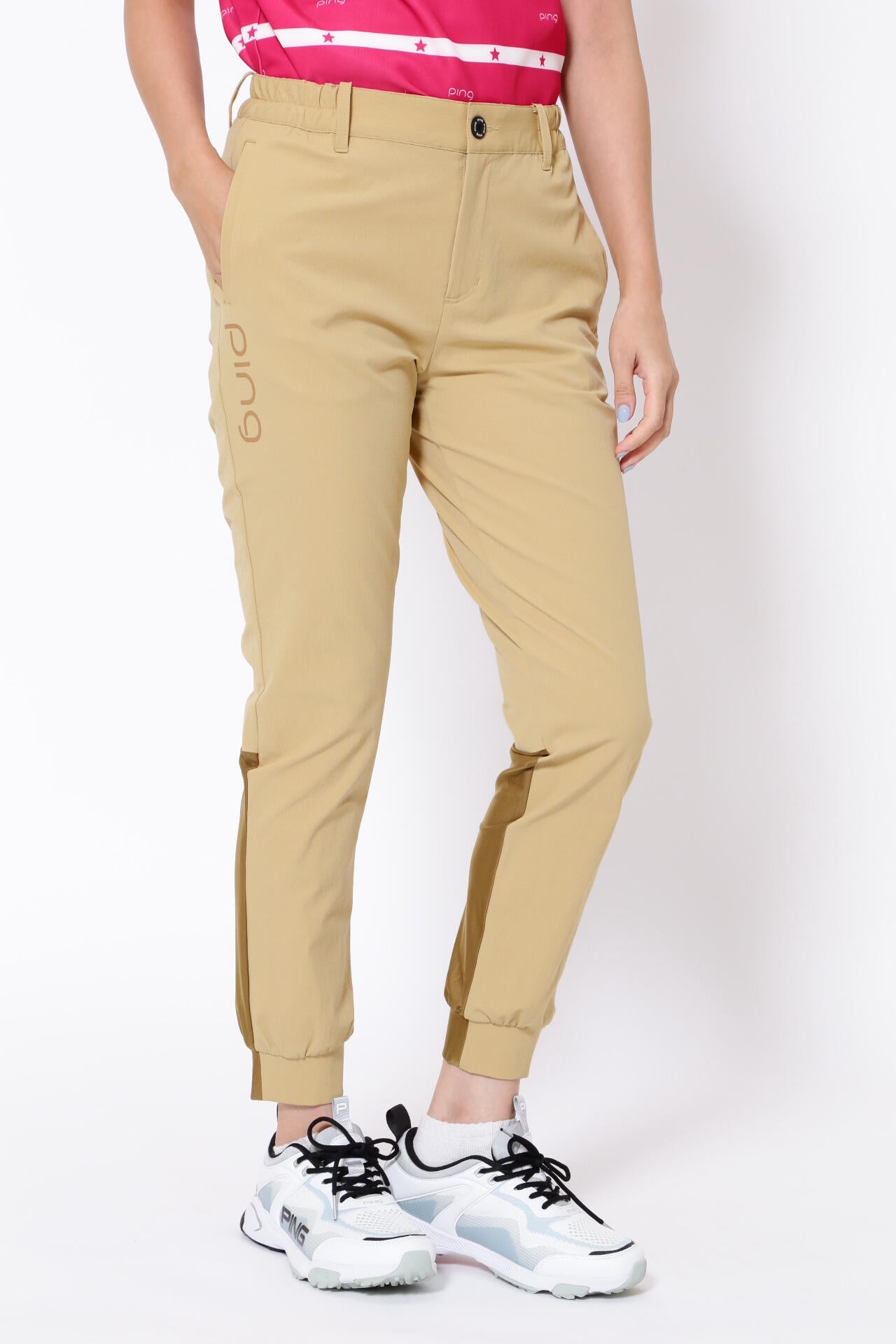 【PING APPAREL】4WAYストレッチ コーデュラナイロンジョガーパンツ <NATIVE> (LADIES)