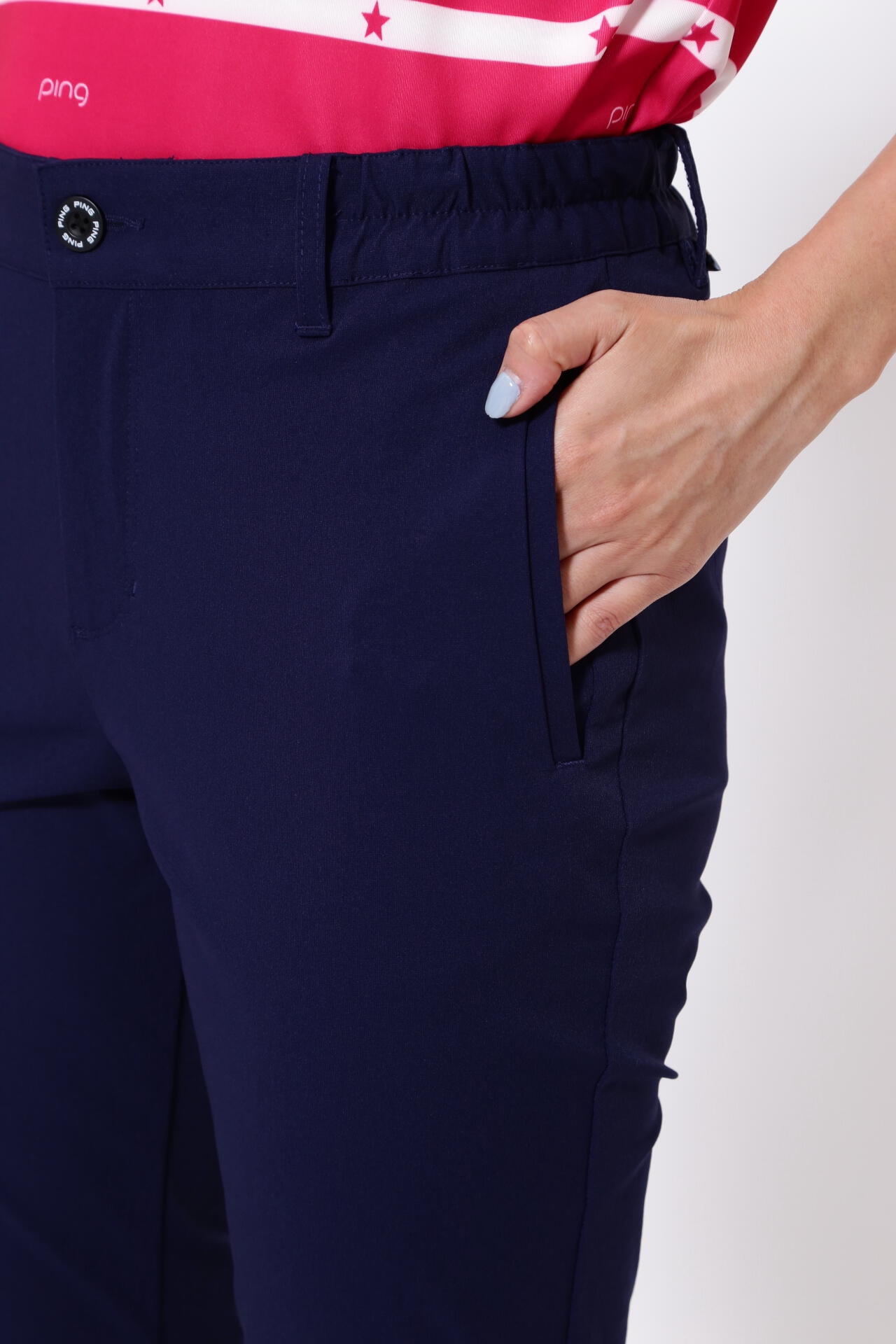 【PING APPAREL】4WAYストレッチ コーデュラナイロンジョガーパンツ <NATIVE> (LADIES)