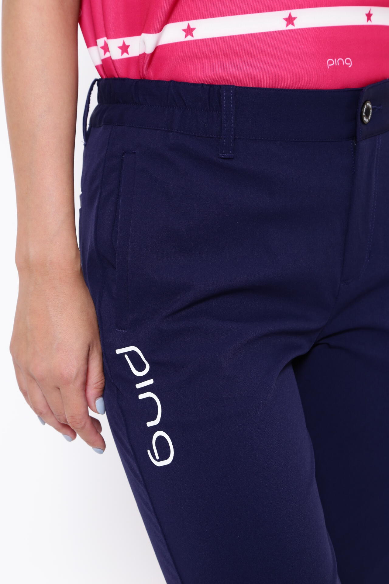 【PING APPAREL】4WAYストレッチ コーデュラナイロンジョガーパンツ <NATIVE> (LADIES)