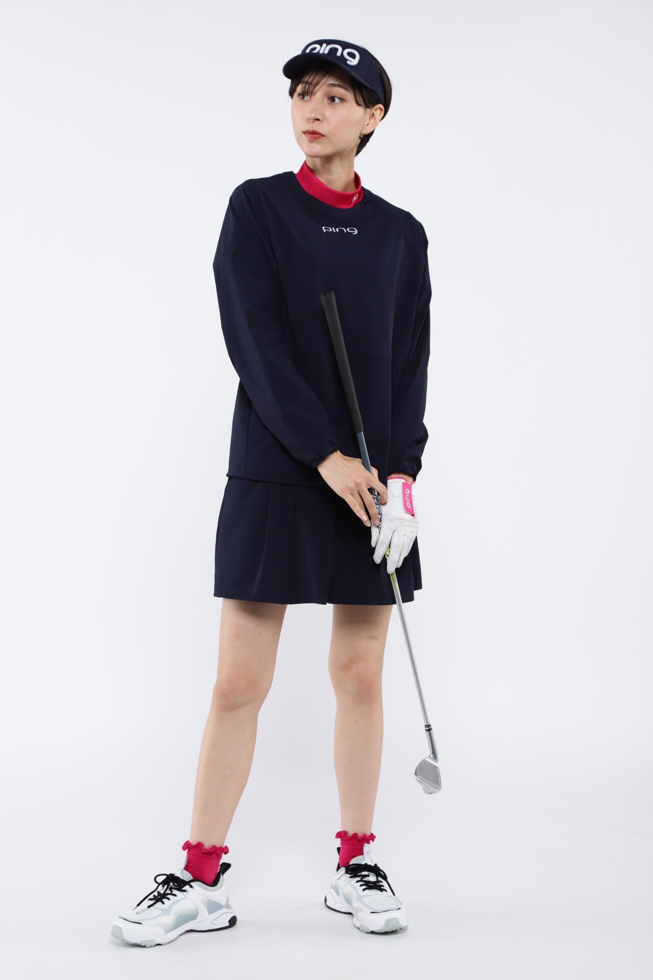 【PING APPAREL】2WAYストレッチ リップストップショートパンツ <LADIES LINE> (LADIES)