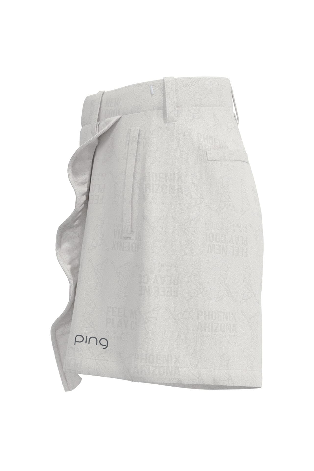 【PING APPAREL】4WAYストレッチジャガードラップショートパンツ <NATIVE> (MENS)