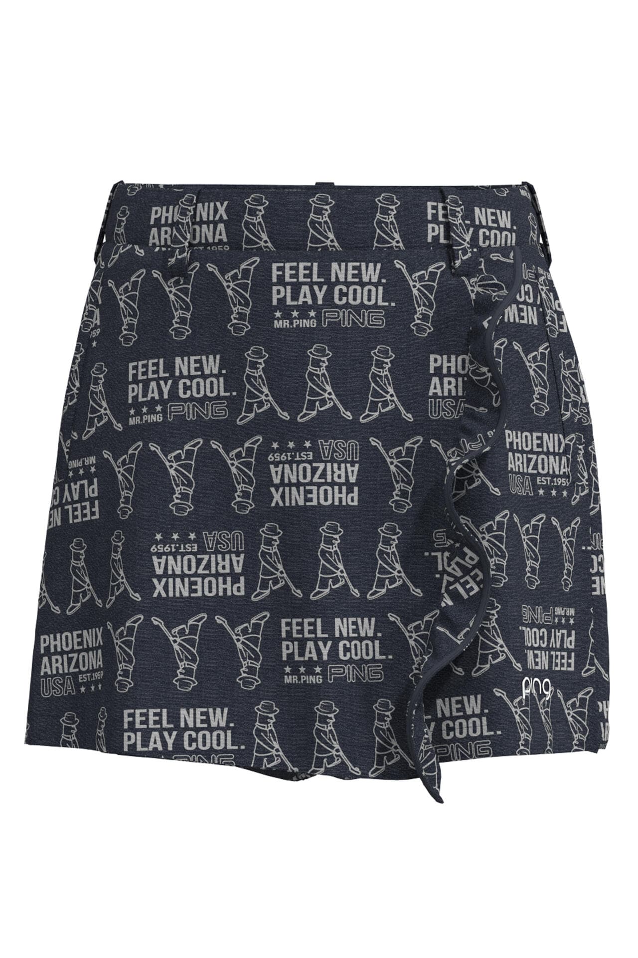【PING APPAREL】4WAYストレッチジャガードラップショートパンツ <NATIVE> (MENS)