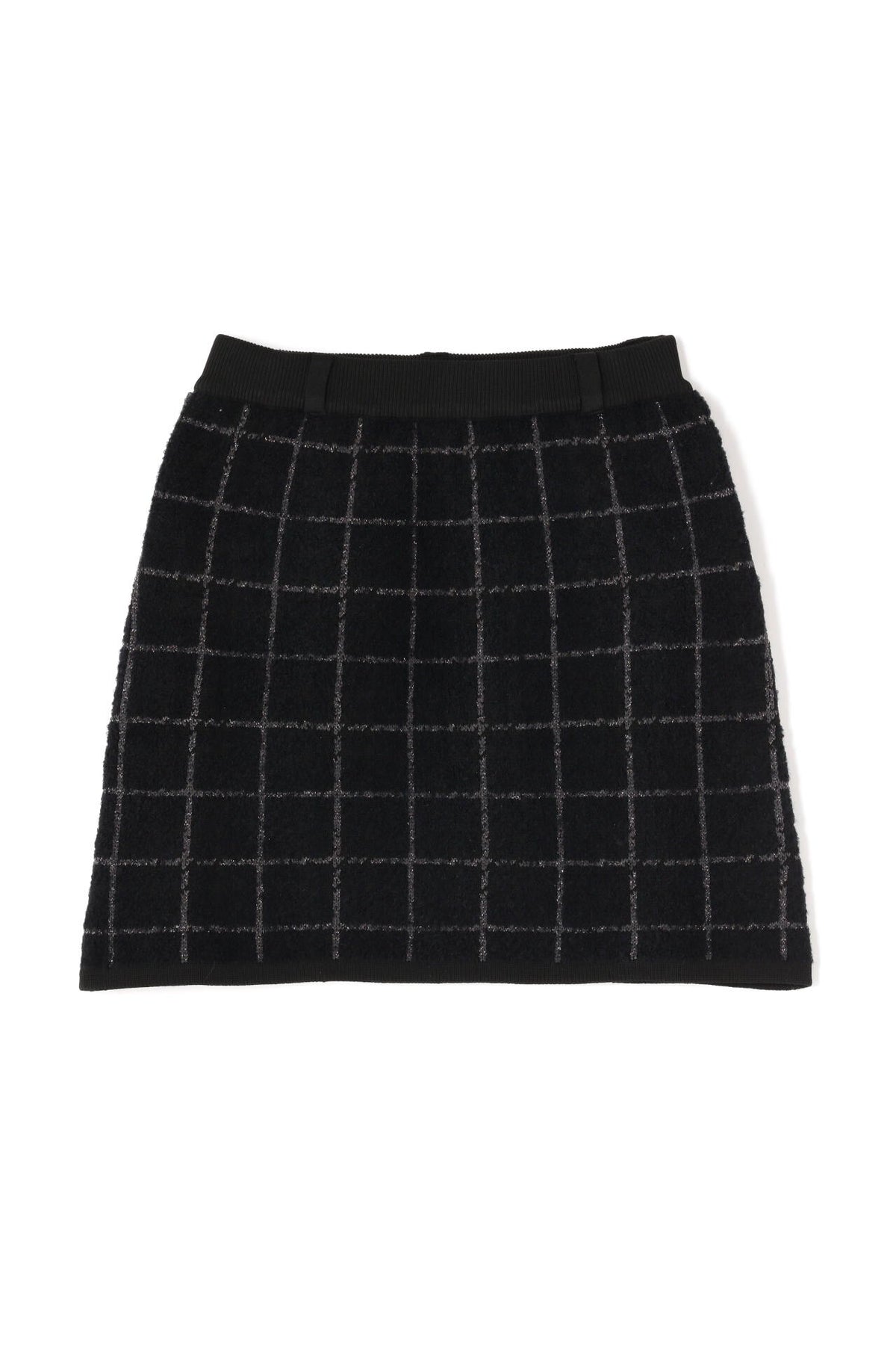 【PING APPAREL】ブークレチェック柄 ジャカードニットスカート <NATIVE> (LADIES)