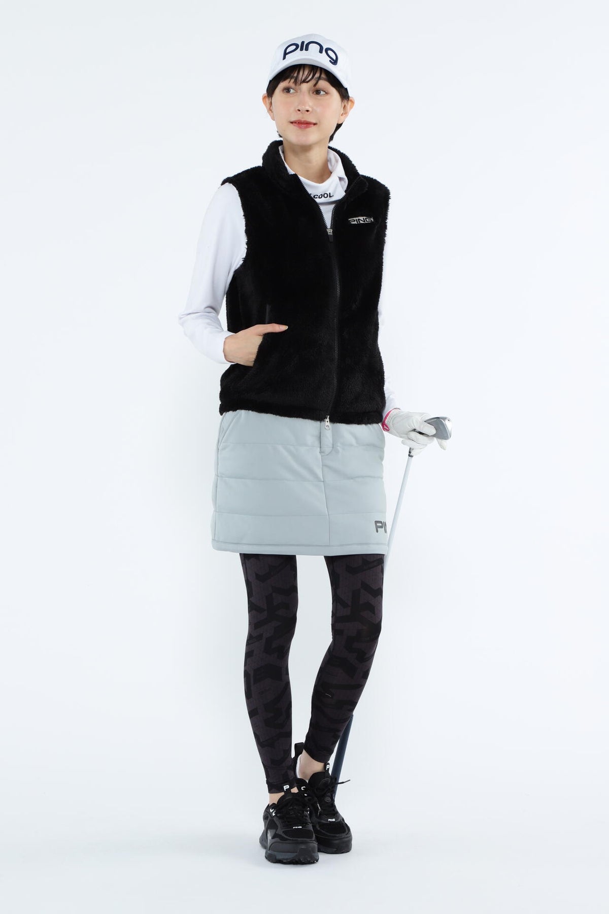 【PING APPAREL】エアーフレイク中綿スカート <PERFORMANCE> (LADIES)