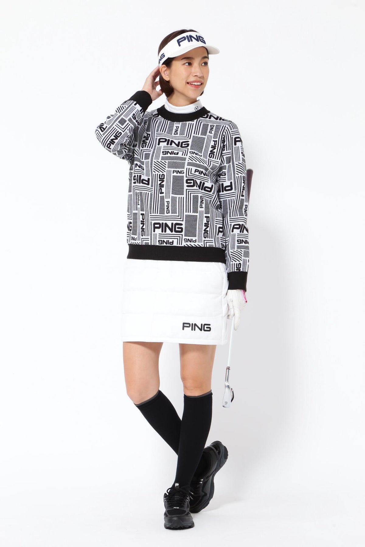 【PING APPAREL】エアーフレイク中綿スカート <PERFORMANCE> (LADIES)