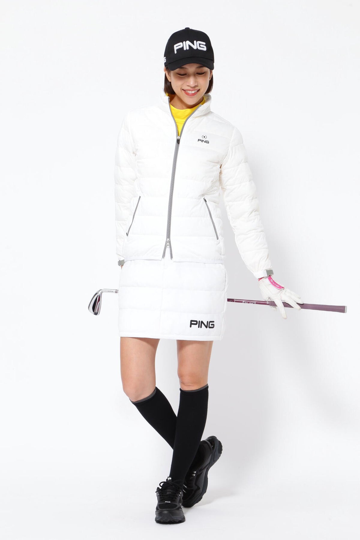 【PING APPAREL】エアーフレイク中綿スカート <PERFORMANCE> (LADIES)