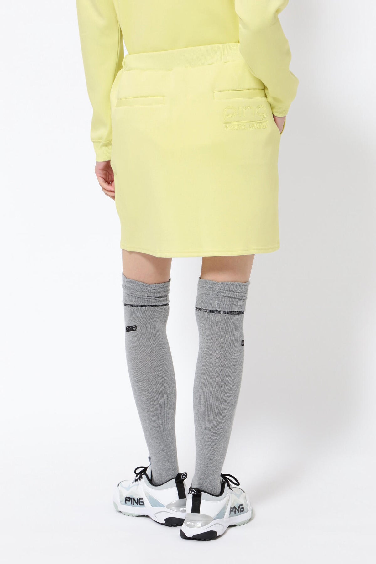 【PING APPAREL】ダンボールニットスカート <LADIES LINE> (LADIES)