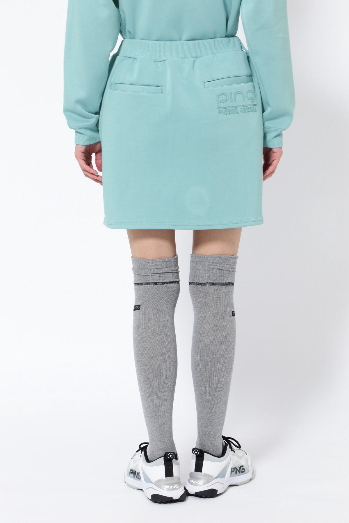 【PING APPAREL】ダンボールニットスカート <LADIES LINE> (LADIES)