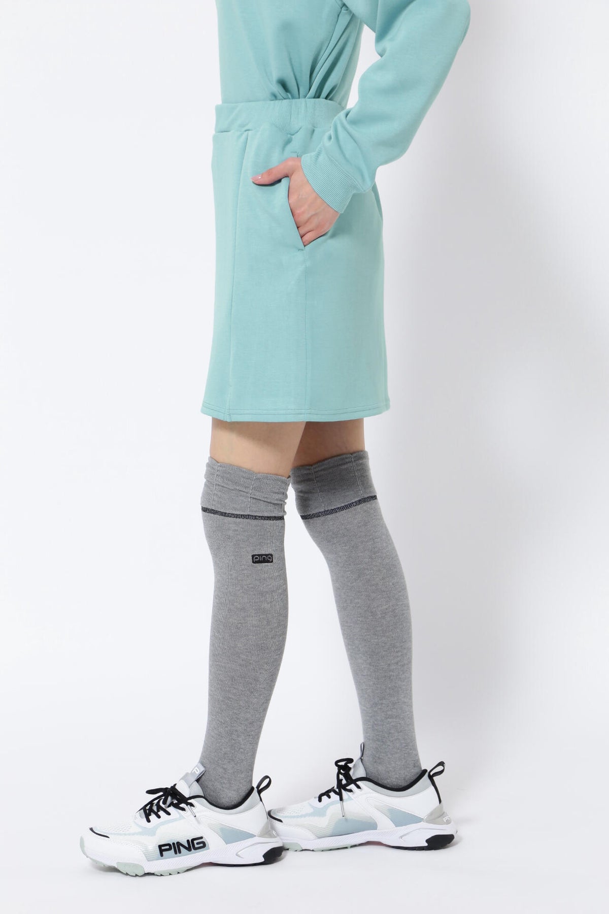 【PING APPAREL】ダンボールニットスカート <LADIES LINE> (LADIES)