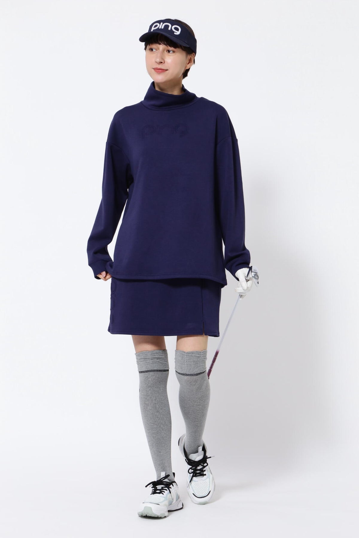 【PING APPAREL】ダンボールニットスカート <LADIES LINE> (LADIES)