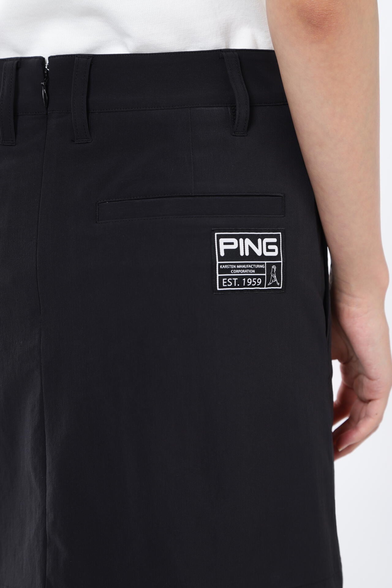 【PING APPAREL】ラップストレッチスカート <GOLD> (LADIES)