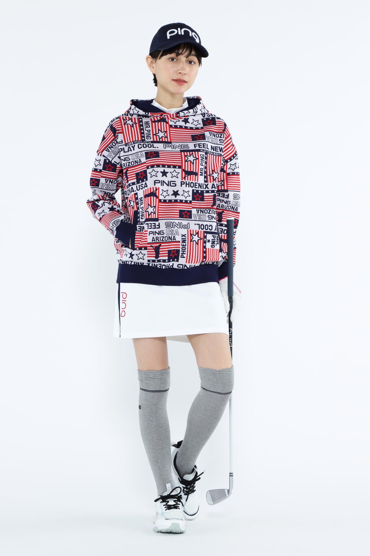 【PING APPAREL】ニットスカート <NATIVE> (LADIES)