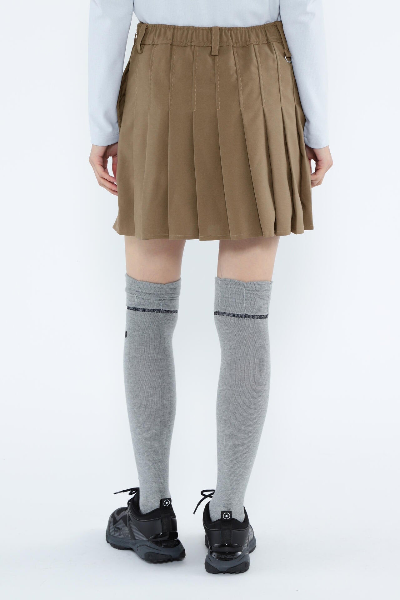 【PING APPAREL】ポリエステルツイルプリーツスカート <LADIES LINE> (LADIES)