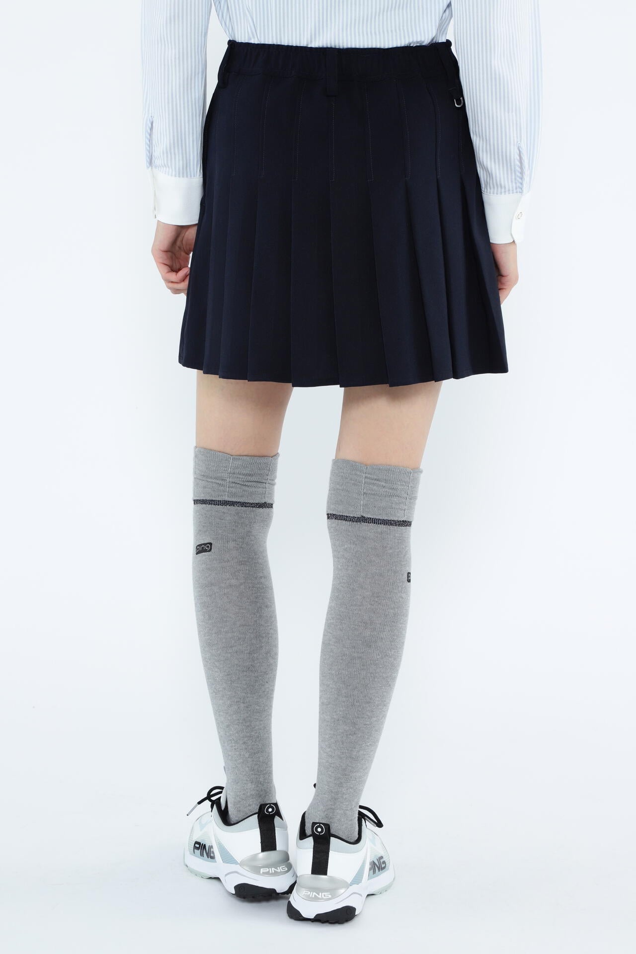 【PING APPAREL】ポリエステルツイルプリーツスカート <LADIES LINE> (LADIES)