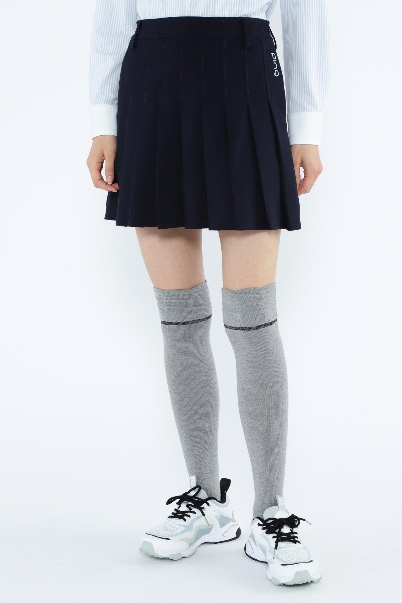 【PING APPAREL】ポリエステルツイルプリーツスカート <LADIES LINE> (LADIES)
