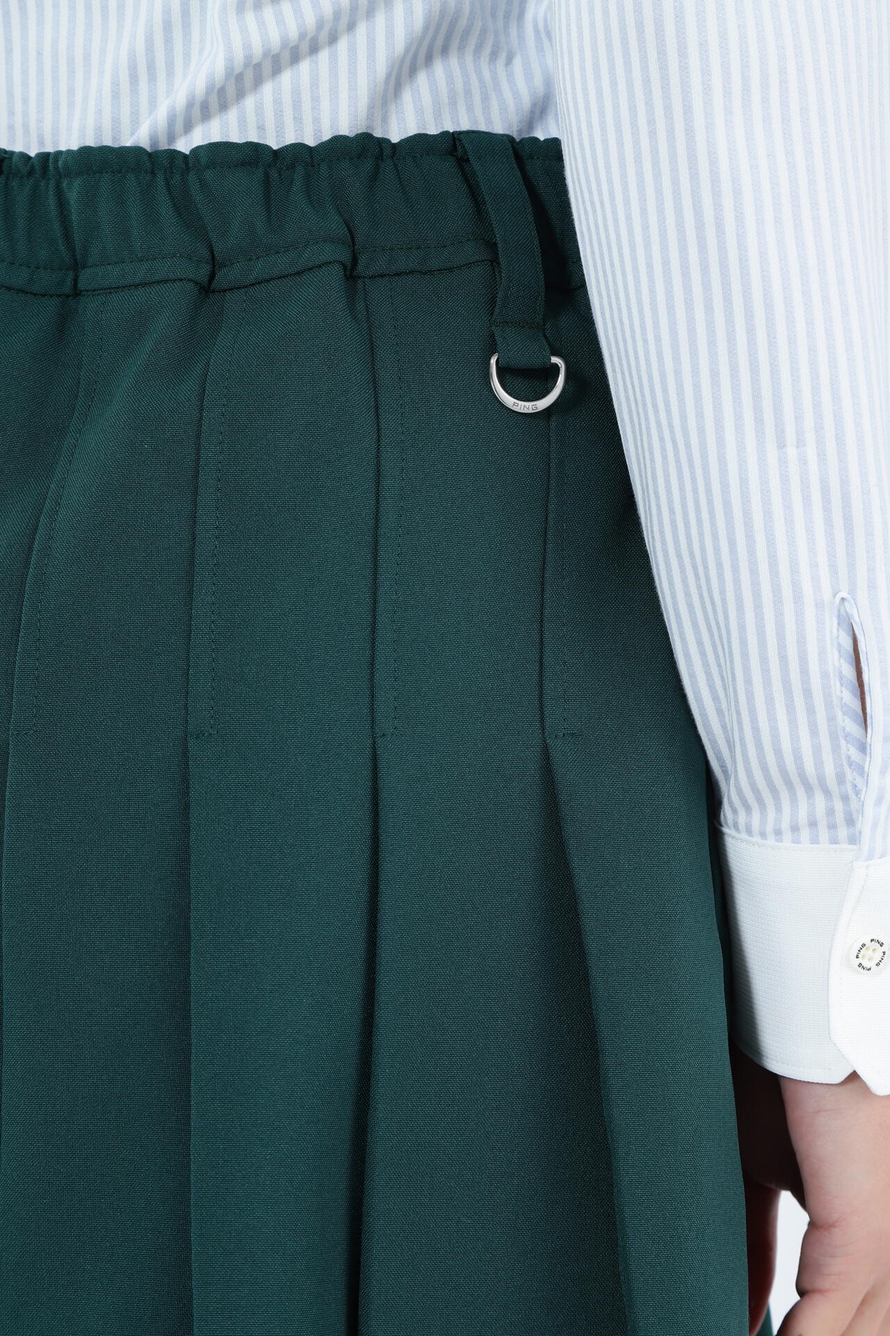 【PING APPAREL】ポリエステルツイルプリーツスカート <LADIES LINE> (LADIES)