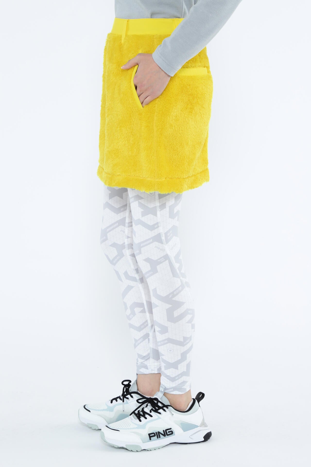 【PING APPAREL】ボアフリーススカート <PERFORMANCE> (LADIES)