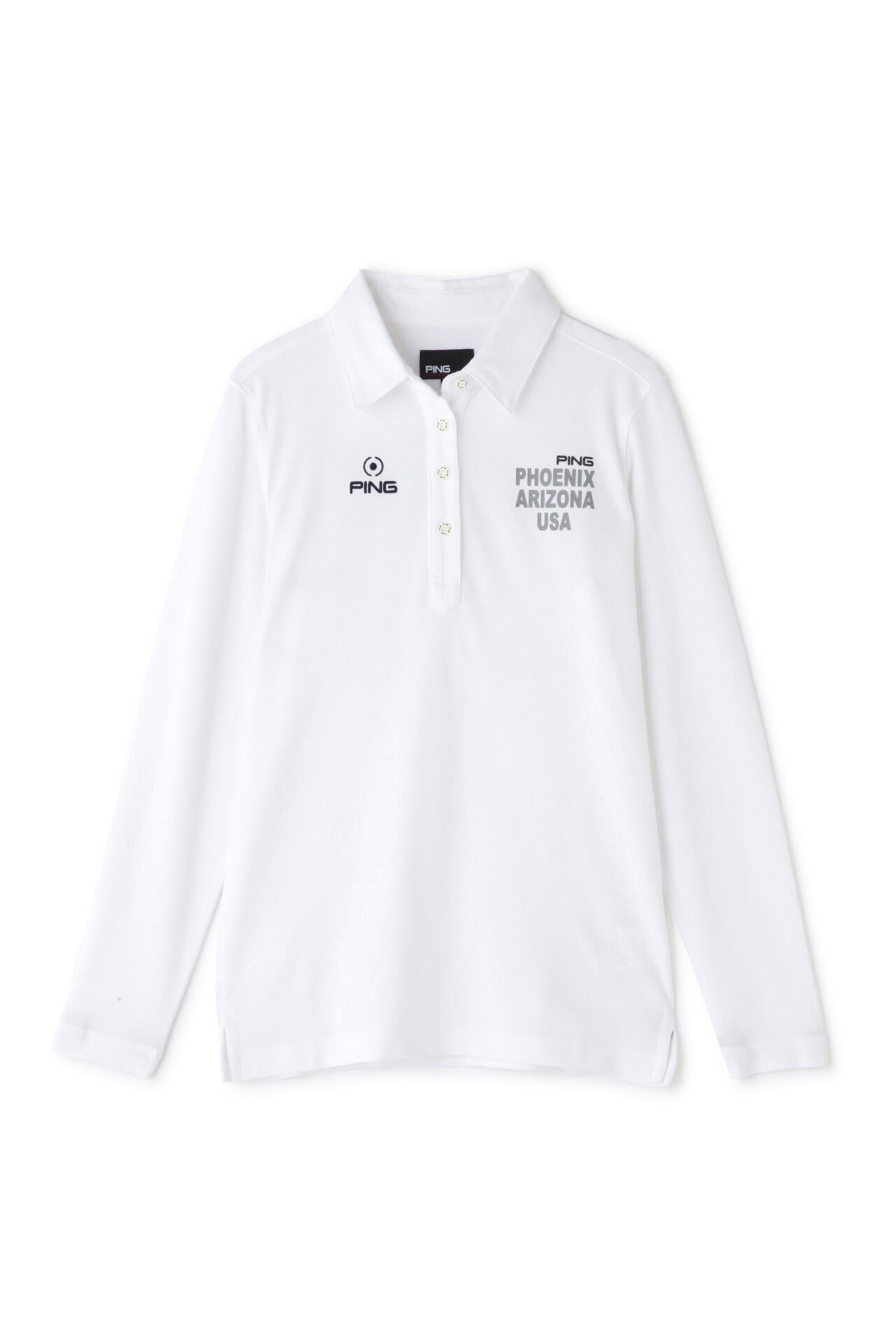 【PING APPAREL】長袖ポロシャツ <NATEVE> (LADIES)