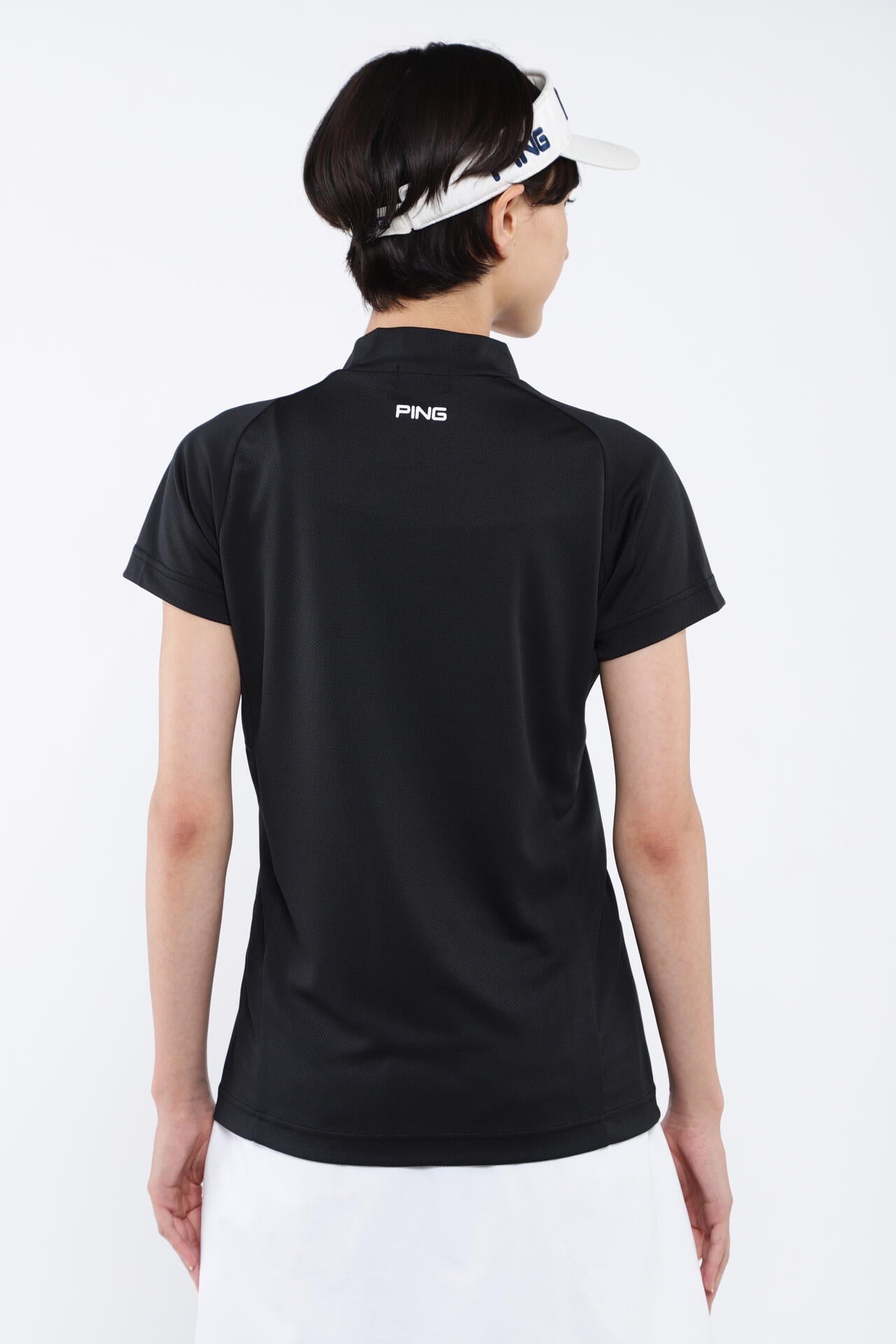 【PING APPAREL】クールコア半袖ハイネックカットソー <PERFORMANCE> (LADIES)