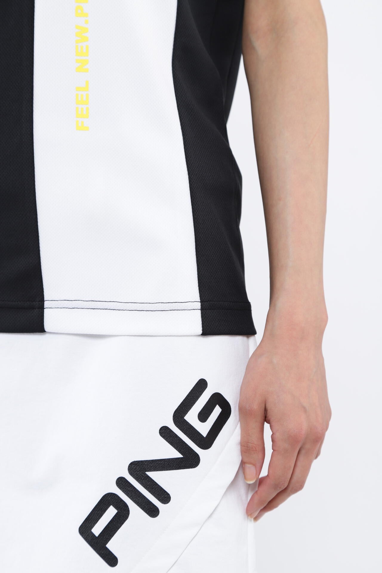 【PING APPAREL】クールコア半袖ハイネックカットソー <PERFORMANCE> (LADIES)