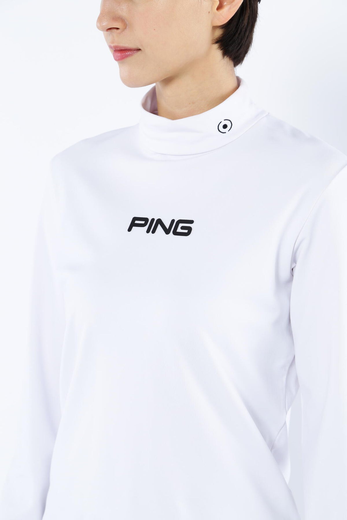 【PING APPAREL】エアーフレイク長袖ハイネックカットソー <PERFORMANCE> (LADIES)