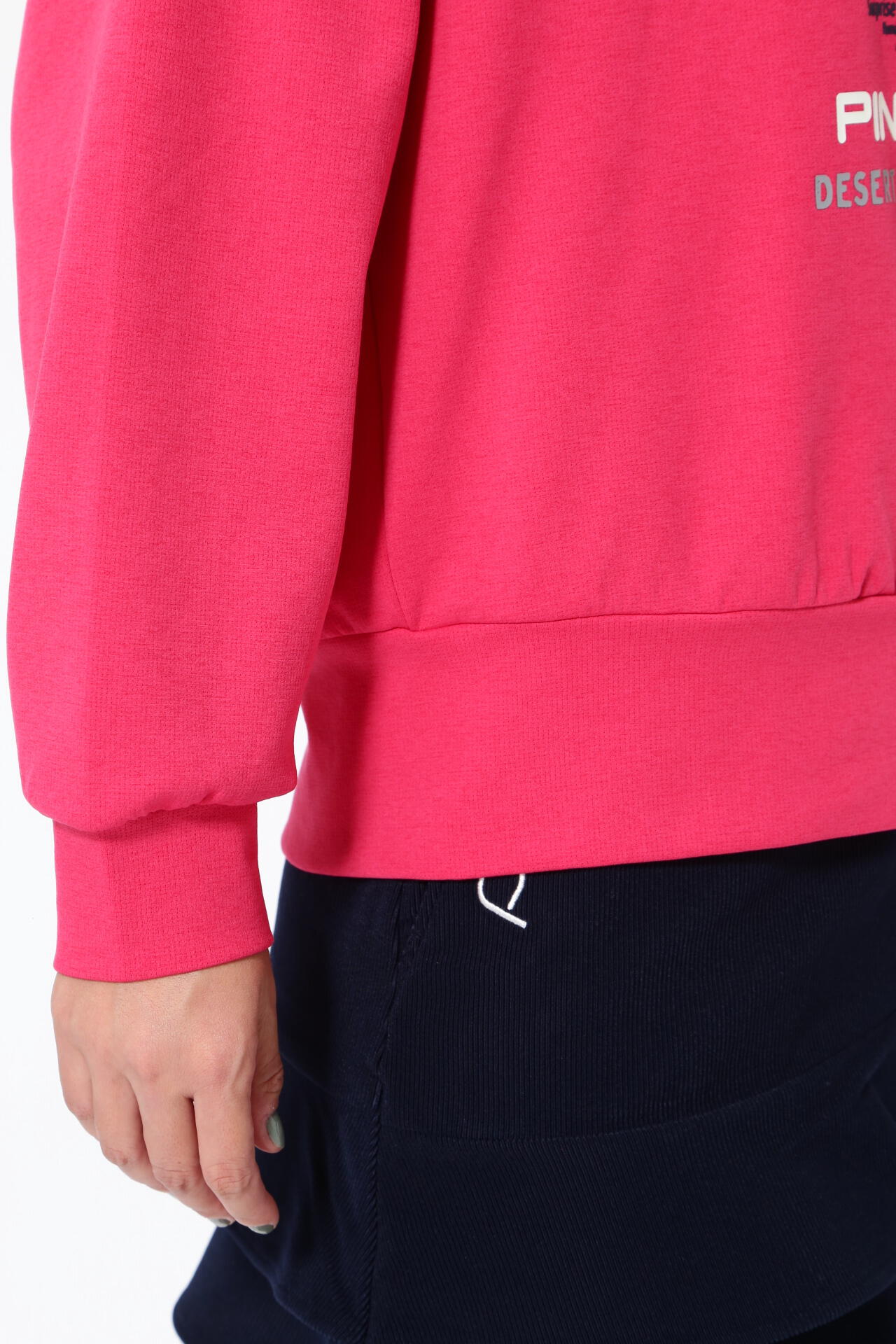 【PING APPAREL】ダブルニット長袖ハイネックカットソー <NATIVE> (LADIES)