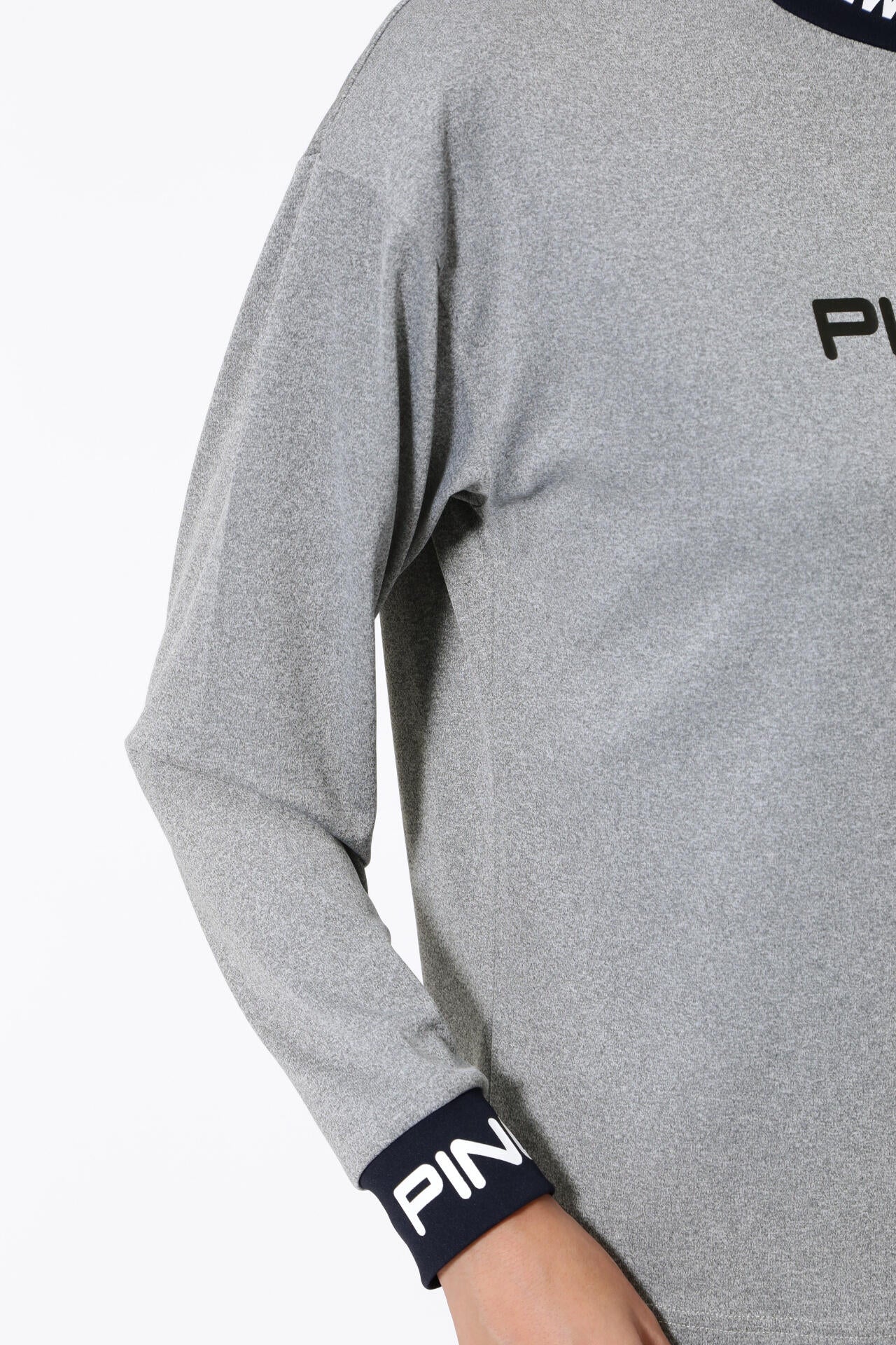 【PING APPAREL】ベアスムース 長袖ハイネックカットソー <GOLD> (LADIES)