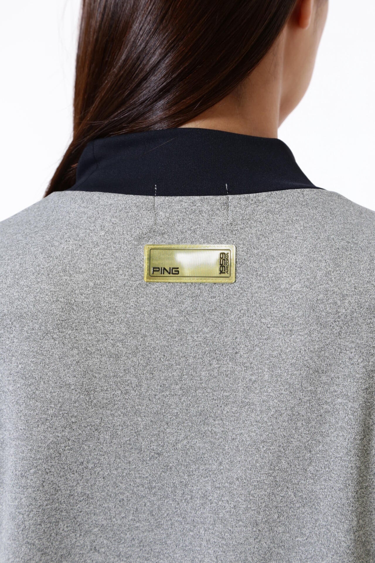【PING APPAREL】ベアスムース 長袖ハイネックカットソー <GOLD> (LADIES)