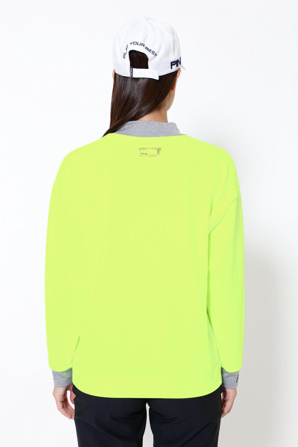 【PING APPAREL】ベアスムース 長袖ハイネックカットソー <GOLD> (LADIES)