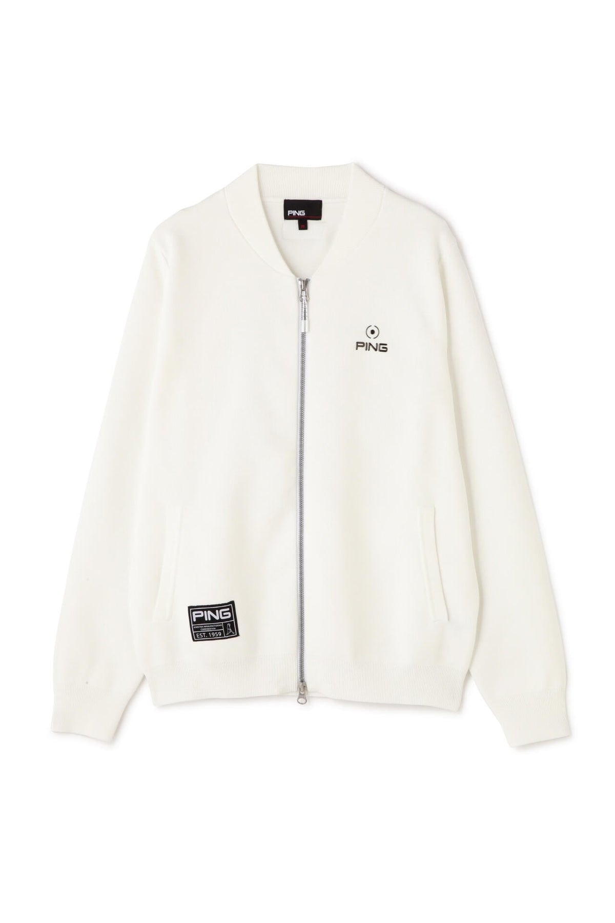 【PING APPAREL】フルジップニットブルゾン <GOLD> (LADIES)